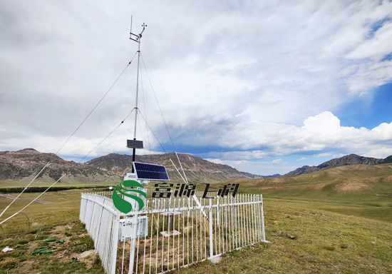 新疆溫泉縣氣象局天然氧吧負(fù)氧離子監(jiān)測(cè)站