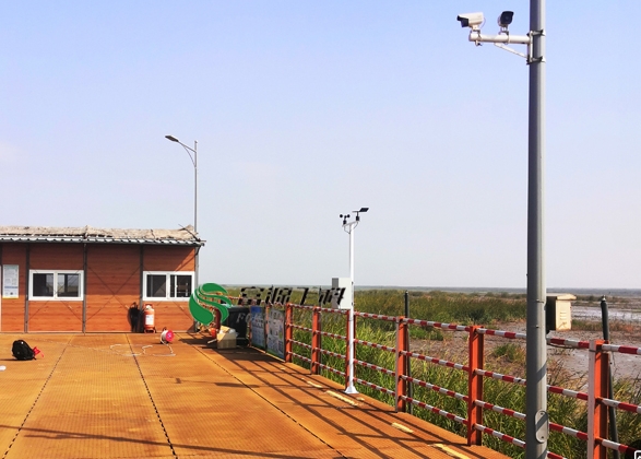 寧波碼頭自動氣象站完成建設