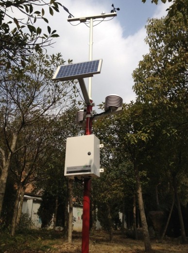 浙江臨海中心小學12要素氣象站