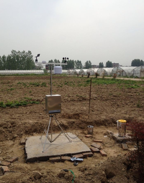 阜陽首家日光溫室小氣候氣象站